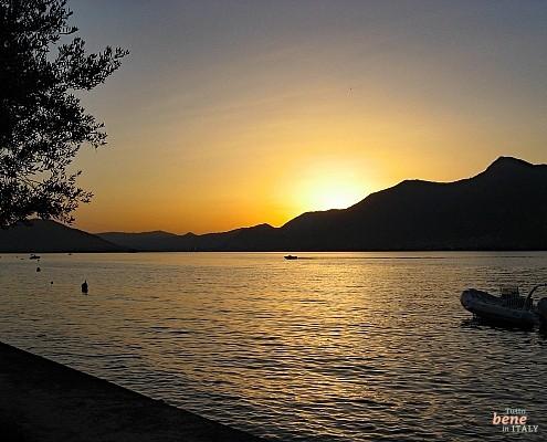 Sonnenuntergang am Iseosee • m24o Sonnenuntergang am Iseosee