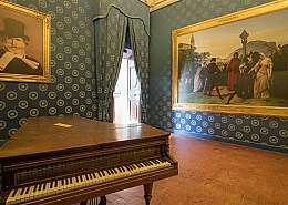 The famous Italian opera composer Giuseppe Verdi was born in Busseto, Parma. Enjoy the atmosphere of an Italian opera.