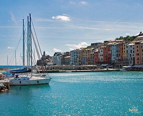 Portovenere at the Gulf of the Poet at the Ligurian Coast in Italy • m24o Portovenere at the Gulf of the Poet at the Ligurian Coast in Italy
