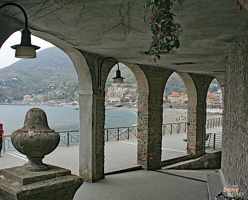 Levanto in Liguria, beach of Levanto