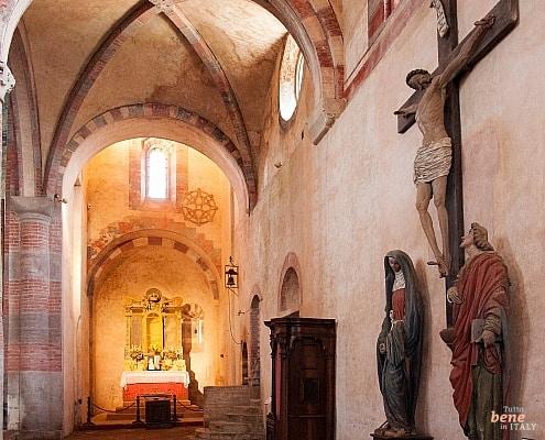 Church in the Santa Maria Staffarda abbey in Piedmont, Italy • m24o Church in the Santa Maria Staffarda abbey in Piedmont, Italy