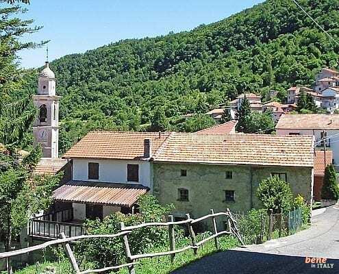 Piemontesische Wanderkirche in Campassi