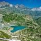 Glacial lakes on Monviso provide the water for the sources of the Po