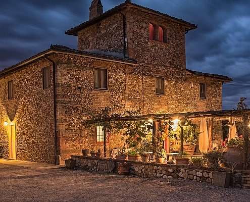 Hotel in Italy for Group Holidays and Weddings near Tavarnelle in Val die Pesa Tuscany