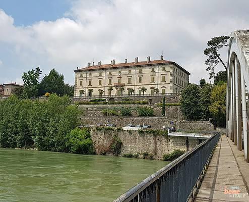 In der Villa Melzi im Vaprio d'Adda war Leonardo da Vinci bei seinem Freund zu Gast