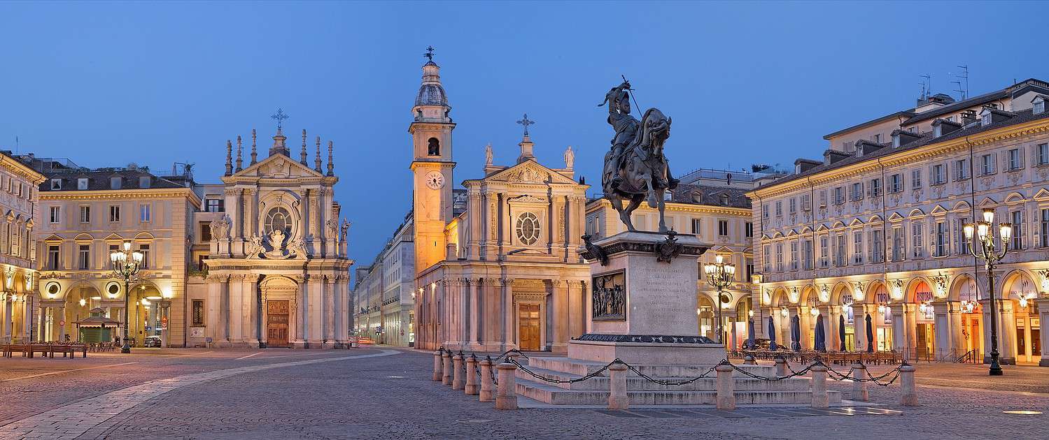 Turin, Piazza San Carlo Turin, Piazza San Carlo