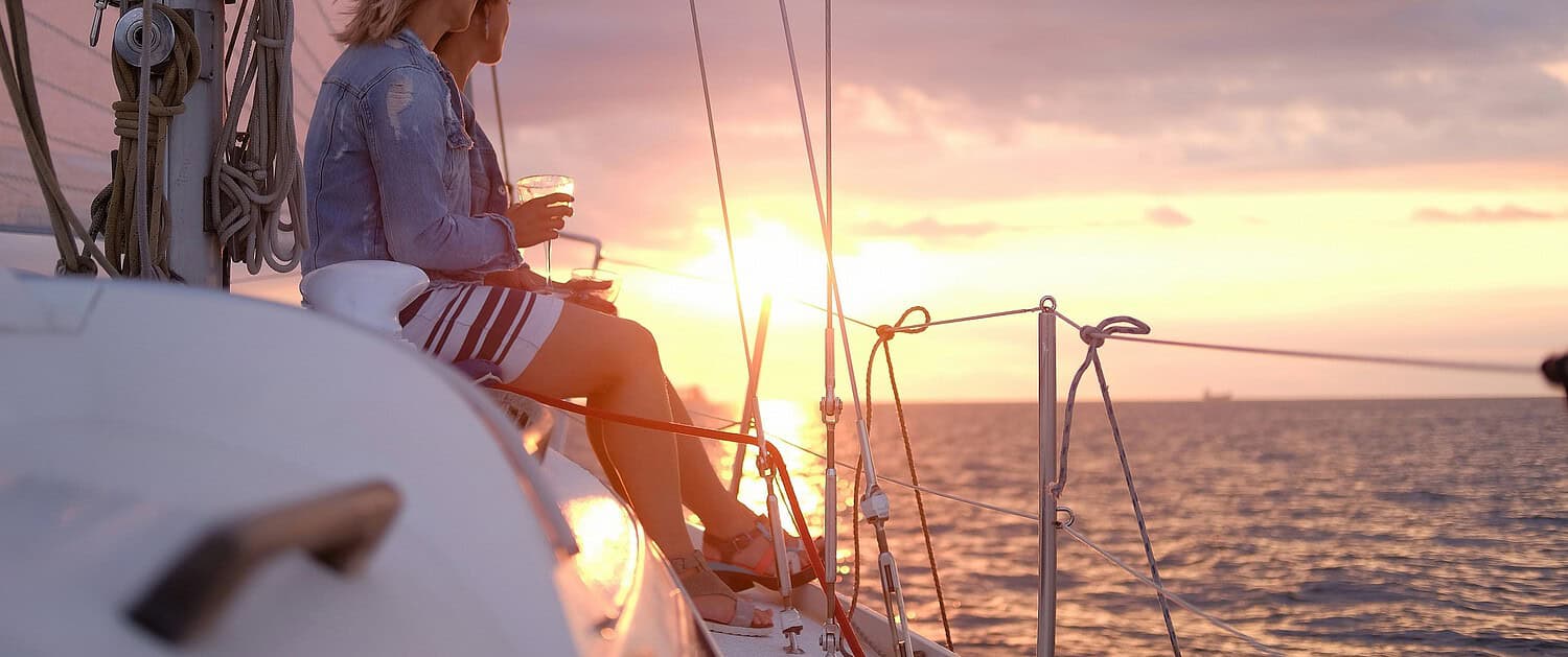 Trip on sailing yacht in Tuscany, Italy