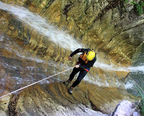 Canyoning in Italy