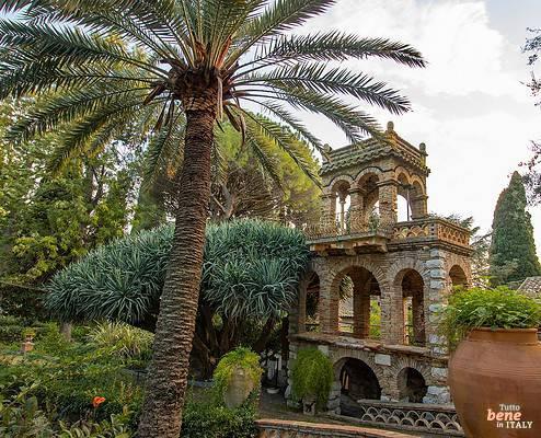 Stadtpark in Taormina