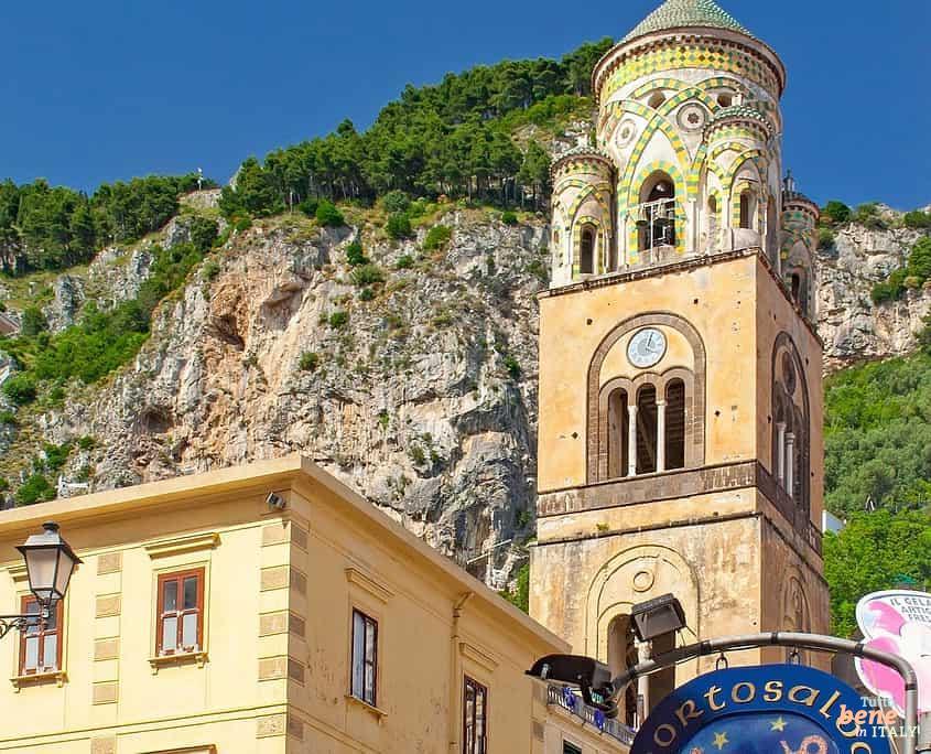 Kathedrale in Amalfi • m24o Kathedrale mit Glockenturm