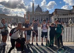 Visit fo St. Peter's Basilica during the shore excursion to Rome