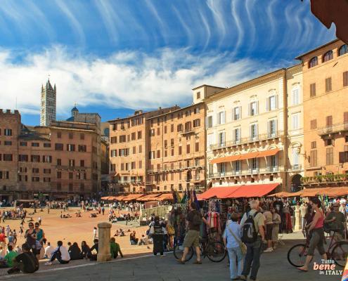 Siena, medieval town in Tuscany The square of the horse race Palio di Siena • m24o Siena, medieval town in Tuscany The square of the horse race Palio di Siena