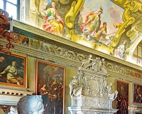Aristocratic Palace Palazzo Terzi in Bergamo Upper Town • m24o Aristocratic Palace Palazzo Terzi in Bergamo Upper Town