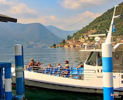 Bootsfahrt auf dem Iseo See nach Monte Isola • m24o Bootsfahrt auf dem Iseo See nach Monte Isola