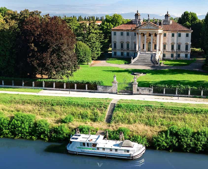 Venezianische Villa am Brenta-Kanal in Padua