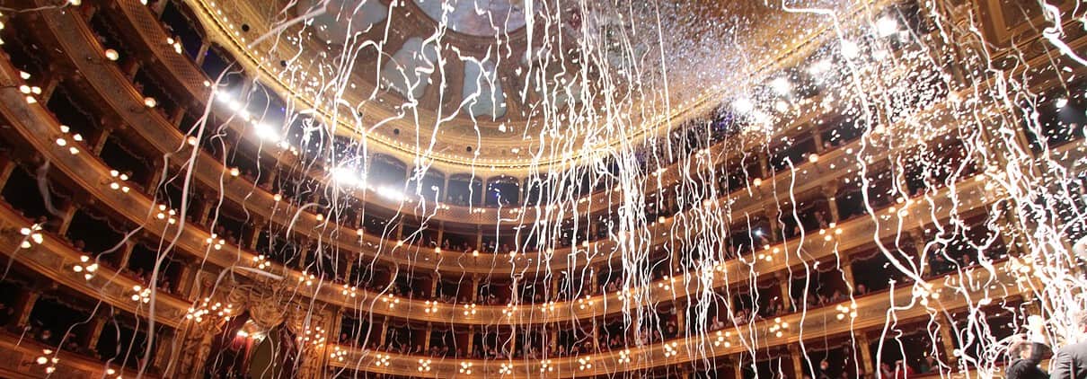 Neujahrskonzert im Teatro Massimo Palermo • © Credit von Franco Lannino – Mit freundlicher Genehmigung der Fondazione Teatro Massimo