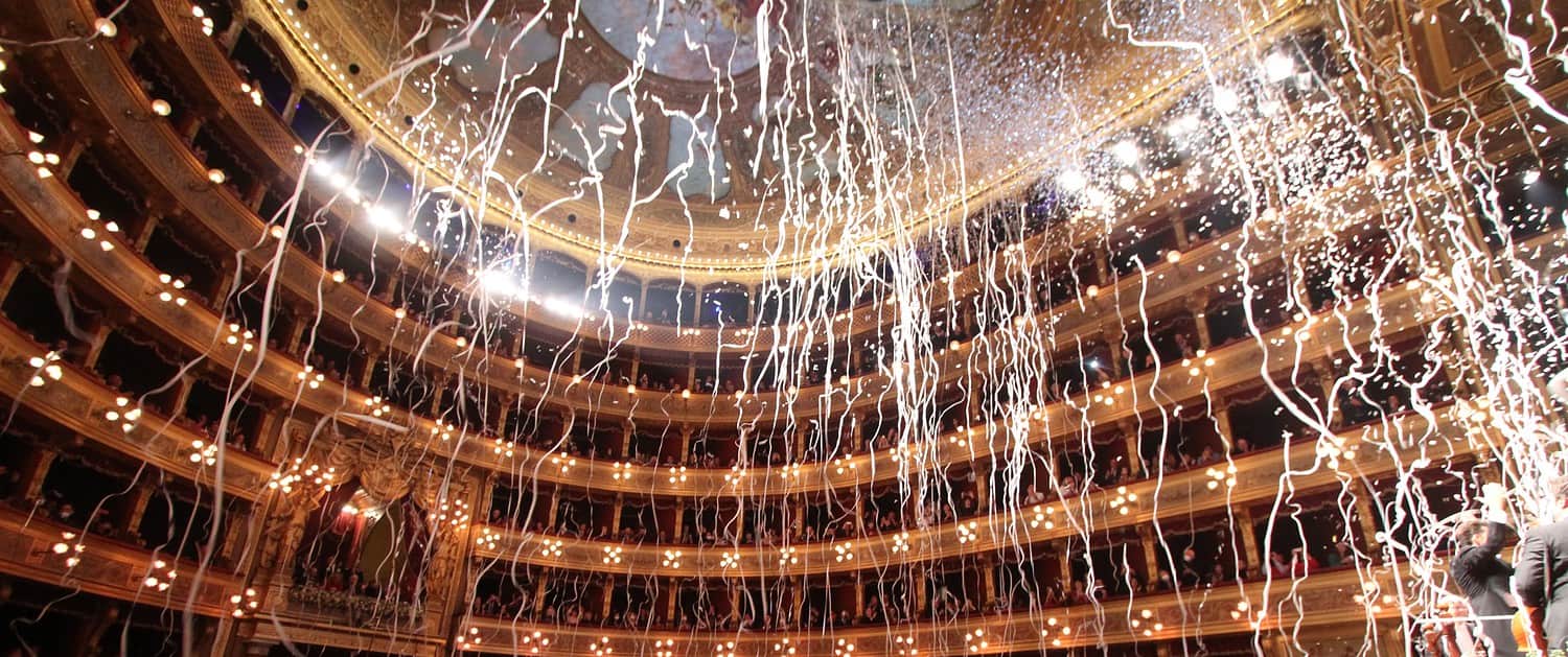 Neujahrskonzert im Teatro Massimo Palermo • © Credit von Franco Lannino – Mit freundlicher Genehmigung der Fondazione Teatro Massimo