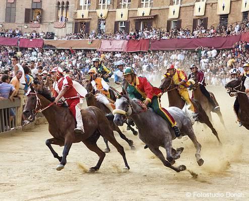 Palio di Siena, das härteste Pferderennen der Welt