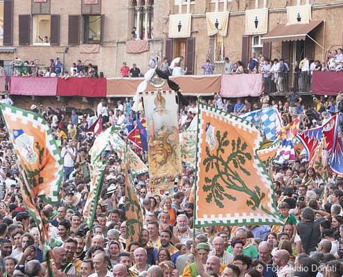 Palio delle contrade in Siena • Fotostudio Donati Palio delle contrade in Siena