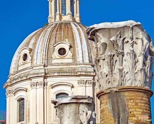 Santa Maria di Loreto • m24o The dome of Santa Maria di Loreto in the Forum of Trajan, Rome, Italy