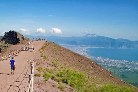 Ausflug nach Pompeji und Vesuv Vesuv bei Neapel