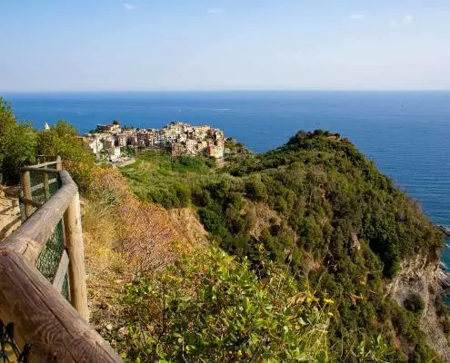 Wanderweg Corniglia in den fünf Dörfer der Cinque Terre