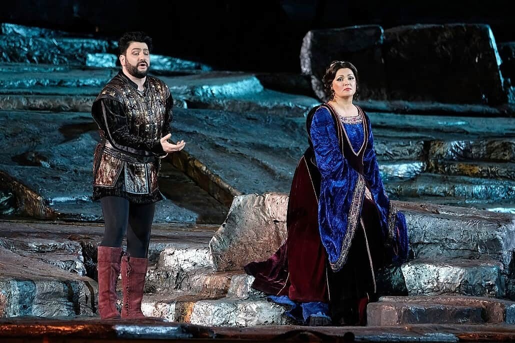 Verona Opera Il Trovatore mit Anna Netrebko und Yusif Eyvazov