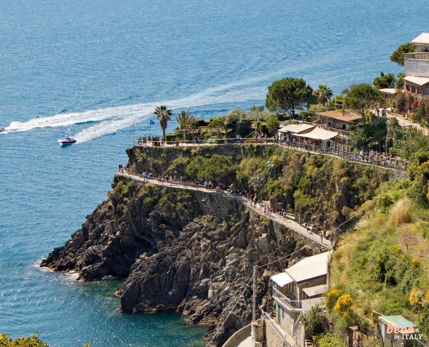 Steilküste von Manarola Blick auf die Steilküste von Manarola