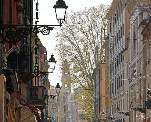 Straße in Parma