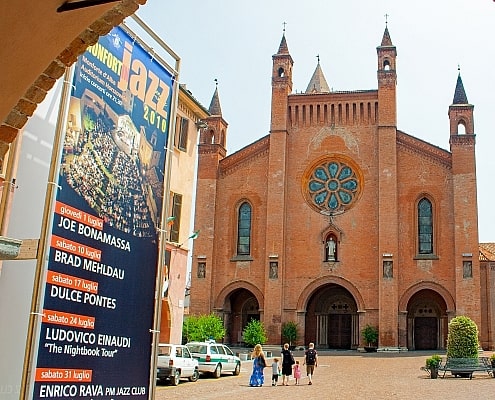 The Cathedral of Alba is dedicated to Saint Lorenzo