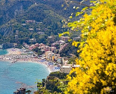 Monterosso al Mare in the Cinqueterre, Italy • m24o Beach of Monterosso al Mare where we start our Hike along the Cinqueterre Trail