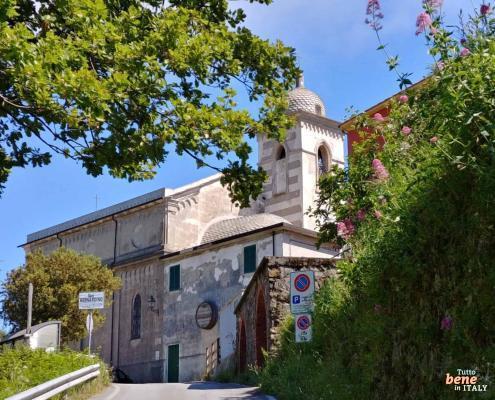 Wallfahrtskirche San Bernardino oberhalb von Corniglia, Cinque Terre • m24o Wallfahrtskirche San Bernardino oberhalb von Corniglia, Cinque Terre