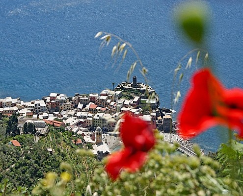 View of Vernazza Cinque Terre, Italy