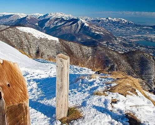 Wanderung am Comer See von Alpe del Viceré nach Baita Patrizi - Capanna S. Pietro - Monte Bolettone - Capanna Mara - Alpe del Viceré