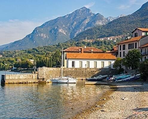 Comer See Abbadia Lariana am Seeufer • m24o Comer See Abbadia Lariana am Seeufer