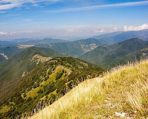 Monte Antola between Liguria and Piedmont, Italy