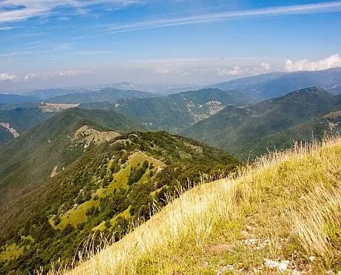 Monte Antola zwischen Ligurien und Piemont, Italien