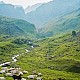 The valley of the Po is fertile pasture land for cows