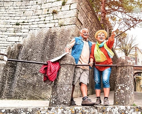 Travel with Seniors in Italy