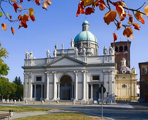 Vercelli, Duomo Metropolitan Kathedrale Basilika Sant'Eusebio, Piemont, Italien • ©picture10 - stock.adobe.com Kathedrale Basilika Sant'Eusebio