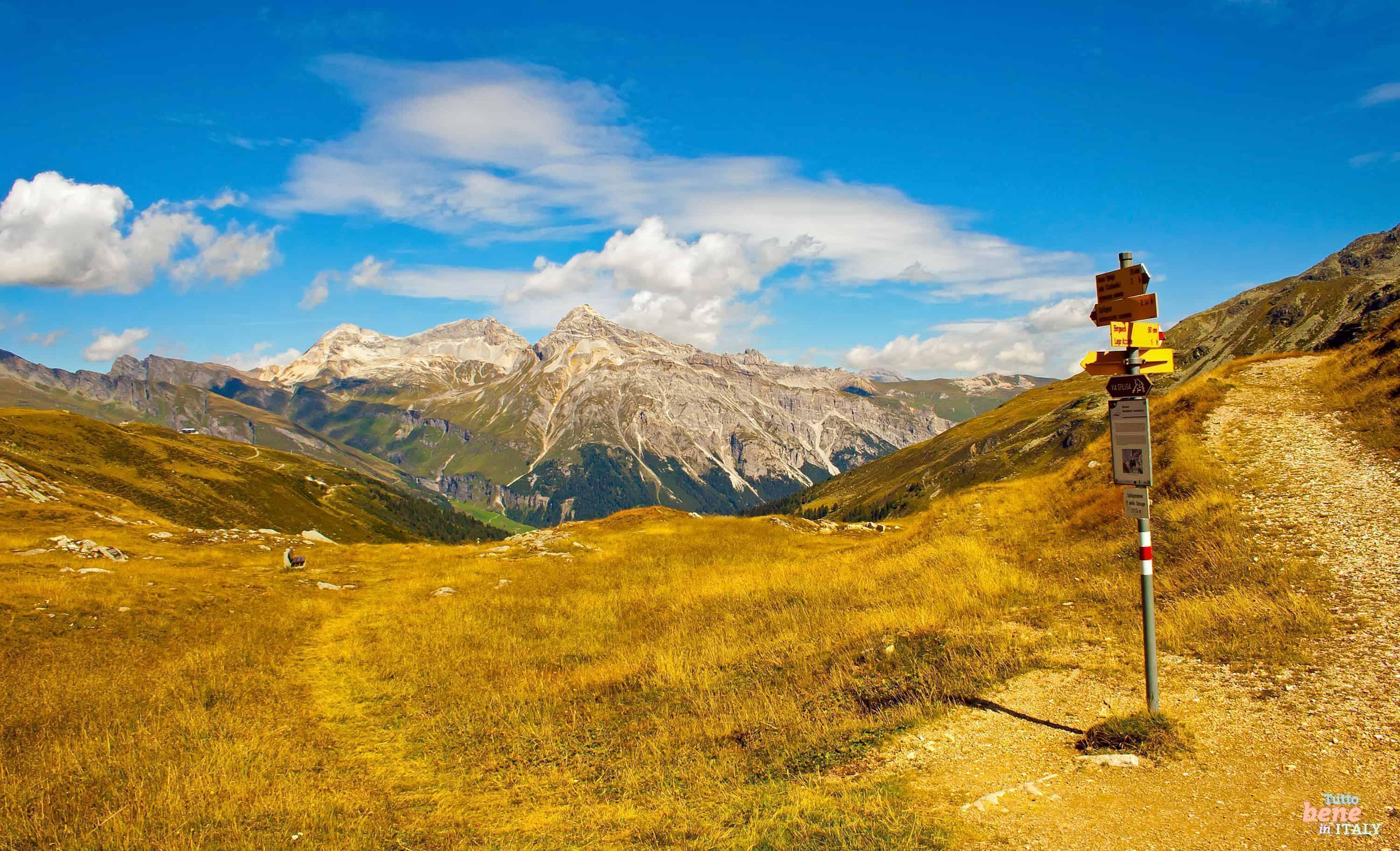 Wandern auf der Via Spluga von Italien in die Schweiz • m24o • 3 h, leicht
