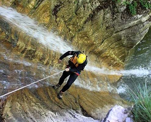 Canyoning in Italy