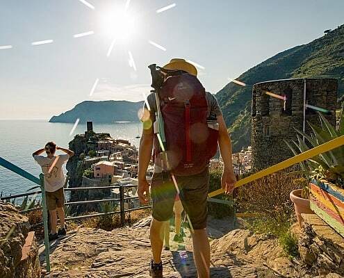 Cinque Terre Hiking Path from Corniglia to Vernazza
