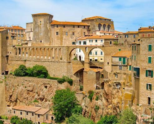 the medieval town of Pitigliano in southern Tuscany • m24o The medieval town of Pitigliano in southern Tuscany