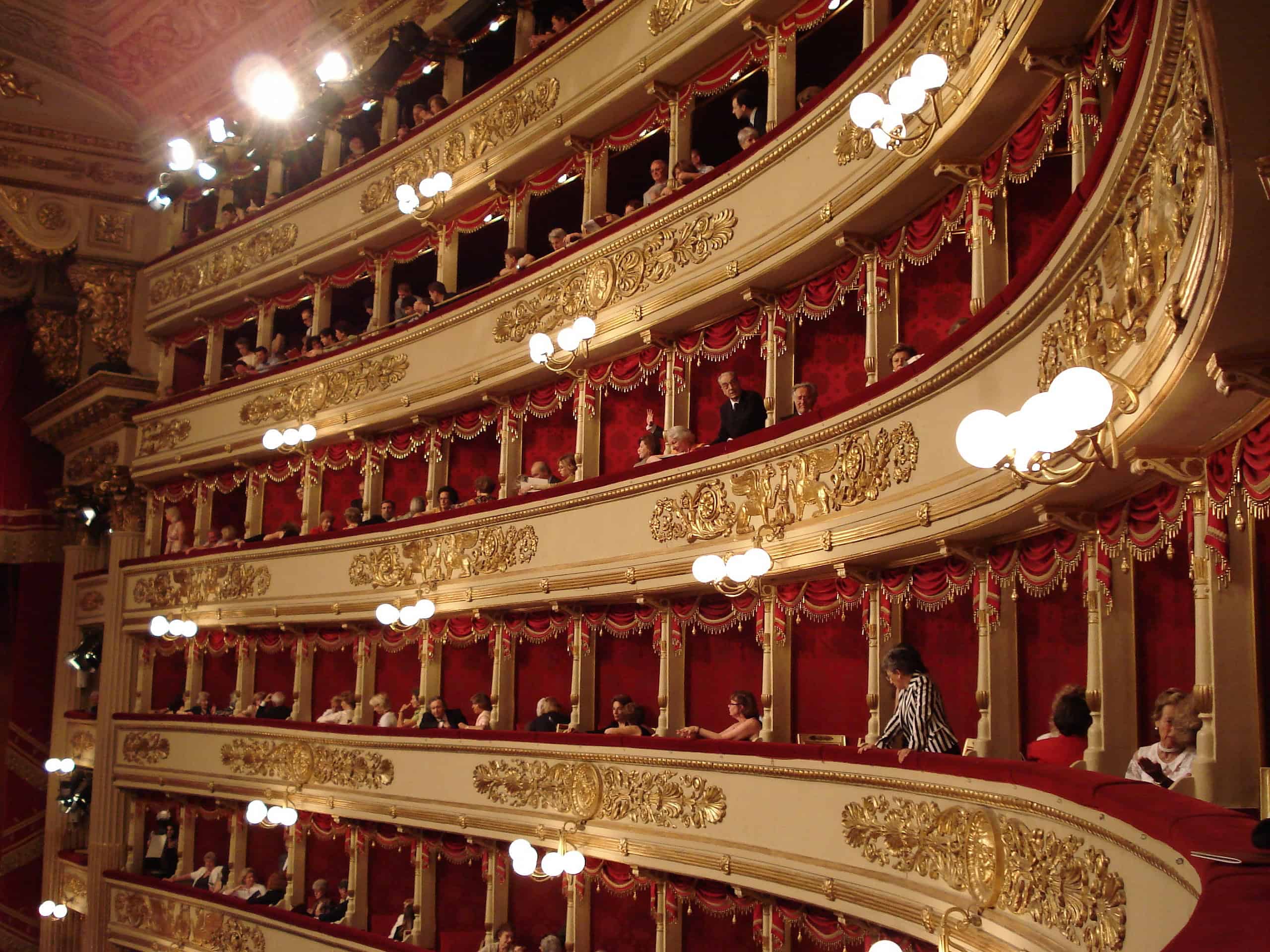 La Scala Opera Seating Plan Elcho Table
