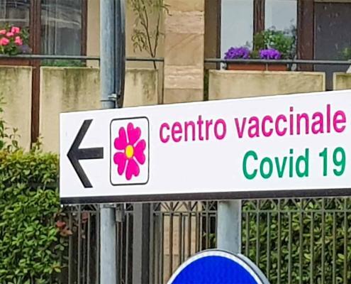 Impfzentrum in Italien
