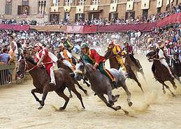 Palio di Siena, das härteste Pferderennen der Welt