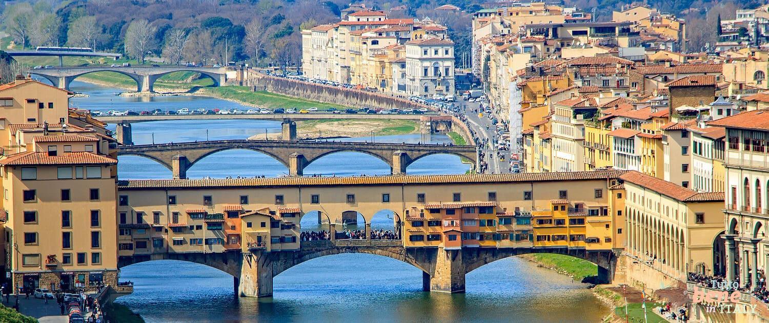 Florenz – die berühmte Ponte Vecchio Florenz – die berühmte Ponte Vecchio