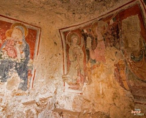 There are about 150 rock churches spread across the Matera area