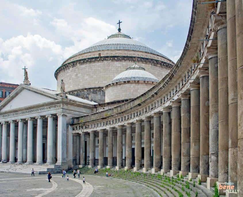Basilica of San Francesco di Paola, Piazza del Plebiscito - Naples